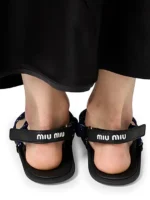 ⁦MIU MIU Riviere Cord Sandals⁩ – תמונה ⁦6⁩