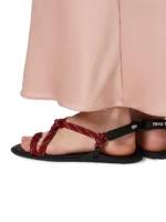 ⁦MIU MIU Riviere Cord Sandals⁩ – תמונה ⁦2⁩