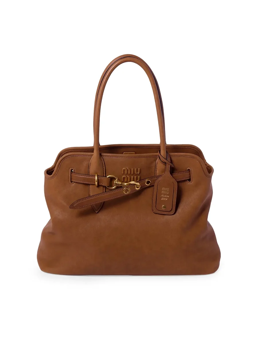 ⁦MIU MIU Aventure Nappa Leather⁩ – תמונה ⁦11⁩
