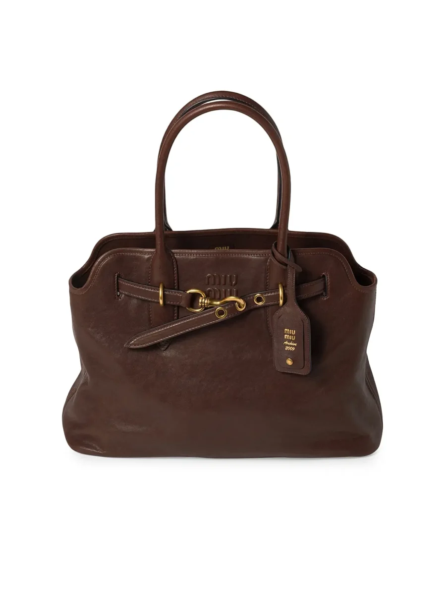 ⁦MIU MIU Aventure Nappa Leather⁩ – תמונה ⁦1⁩