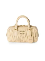⁦MIU MIU Arcadie Matelassé Nappa Leather⁩ – תמונה ⁦14⁩