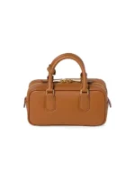 ⁦MIU MIU Arcadie Leather Top Handle Bag⁩ – תמונה ⁦9⁩