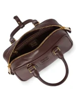 ⁦MIU MIU Arcadie Leather Top Handle Bag⁩ – תמונה ⁦5⁩