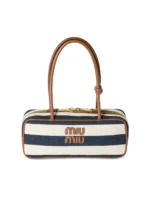 MIU MIU Beau Canvas Leather