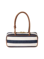 ⁦MIU MIU Beau Canvas Leather⁩ – תמונה ⁦3⁩
