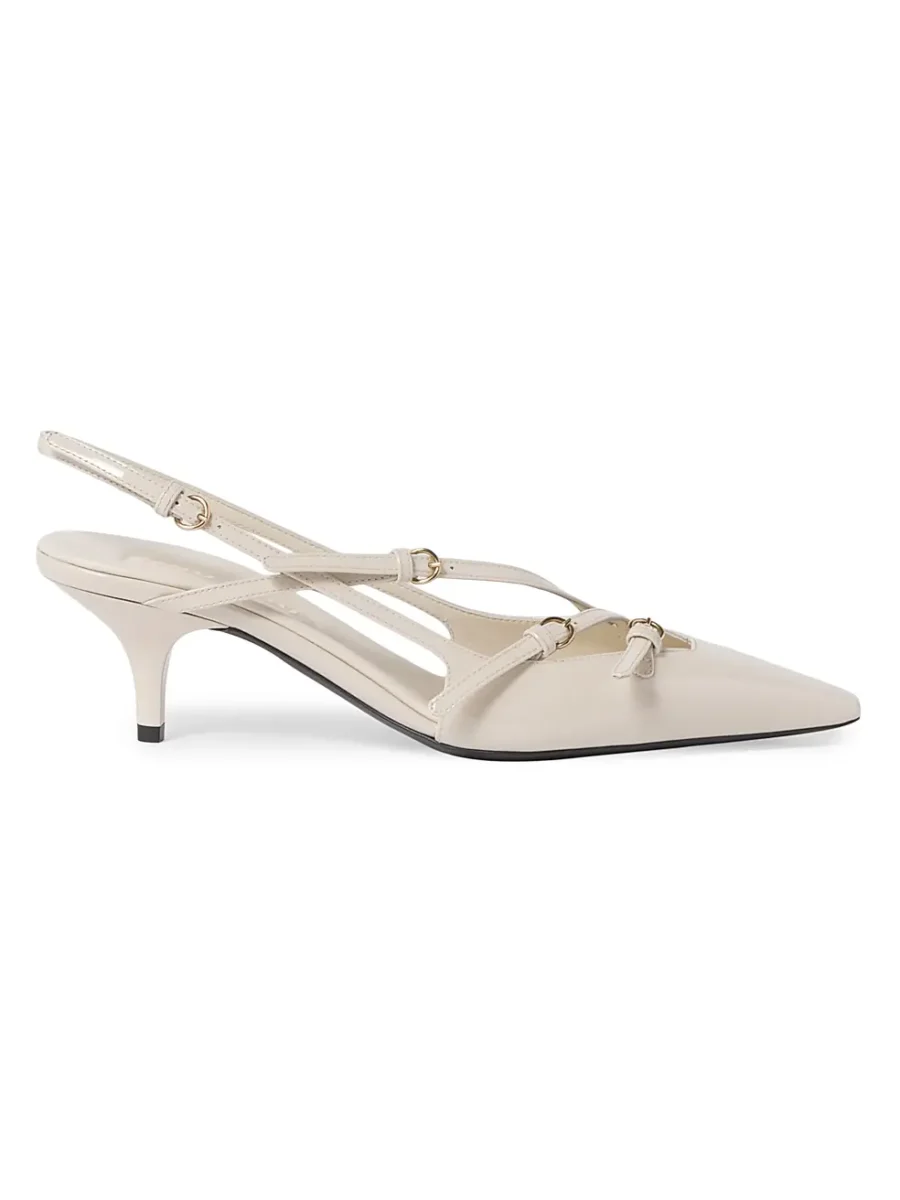 ⁦MIU MIU Patent Slingbacks⁩ – תמונה ⁦4⁩