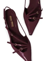 ⁦MIU MIU Patent Slingbacks⁩ – תמונה ⁦7⁩
