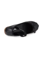 ⁦MIU MIU Leather Ballerinas⁩ – תמונה ⁦3⁩