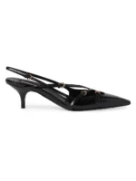 MIU MIU Brushed Slingbacks