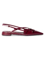 MIU MIU Patent Slingbacks