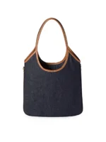 ⁦MIU MIU Ivy Denim Shoulder Bag⁩ – תמונה ⁦2⁩