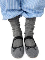 ⁦MIU MIU Fleece Ballerinas⁩ – תמונה ⁦4⁩