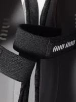 ⁦MIU MIU Fleece Ballerinas⁩ – תמונה ⁦2⁩