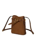 ⁦MIU MIU Nappa Leather Pouch⁩ – תמונה ⁦10⁩