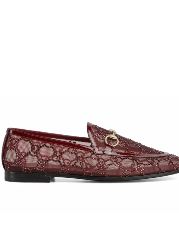 Gucci GG Crystal Loafers