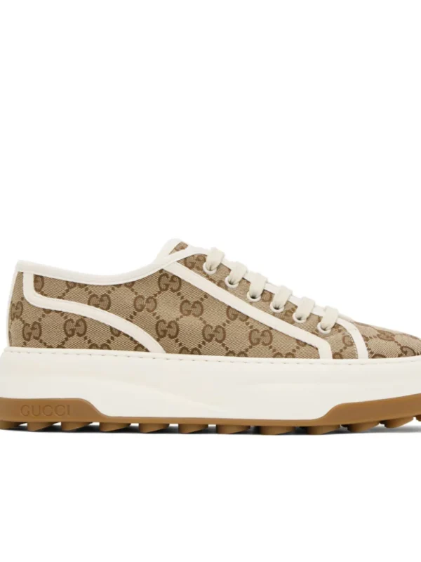 GUCCI Beige GG Sneakers