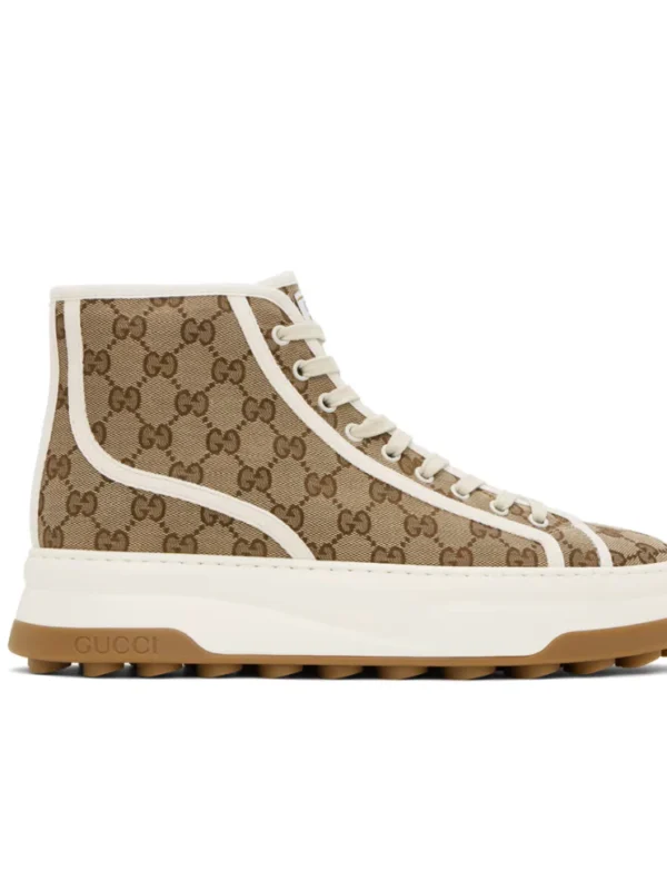 GUCCI Beige GG Sneakers