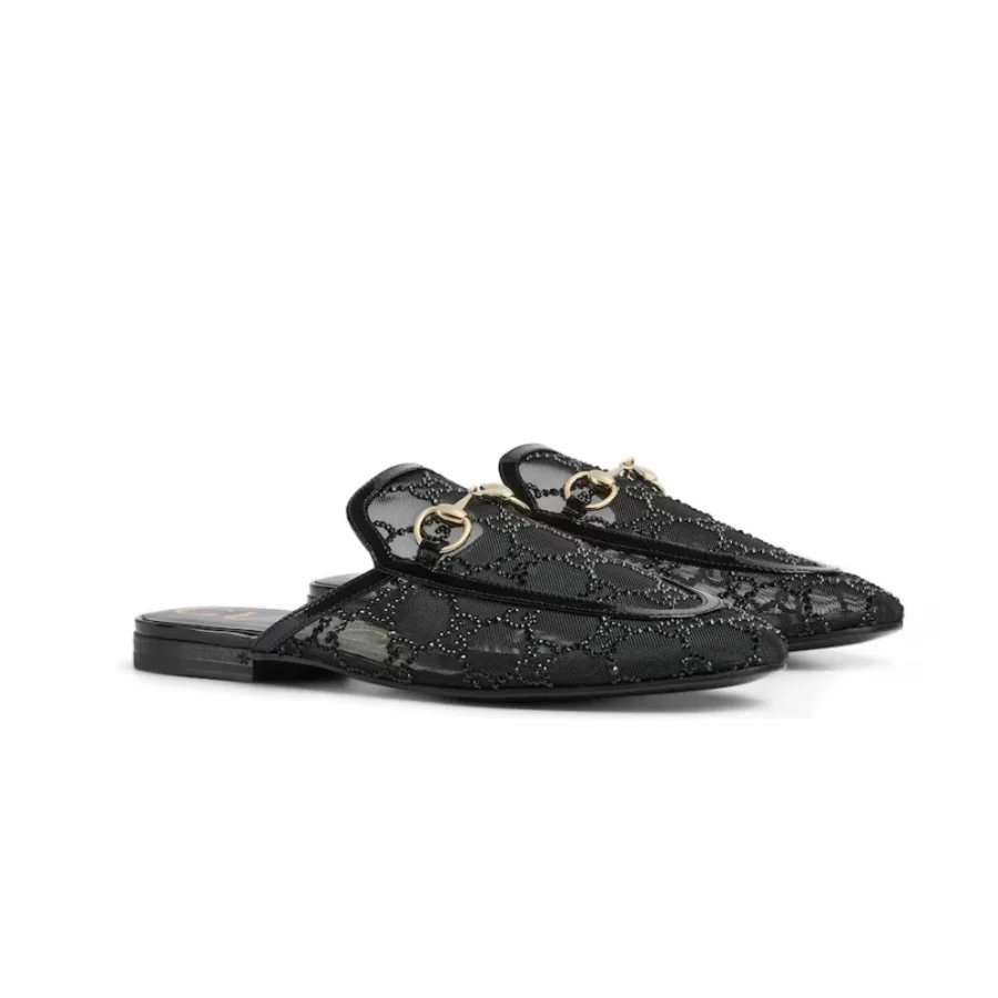 ⁦Gucci GG crystal slipper⁩ – תמונה ⁦7⁩
