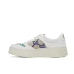 ⁦GUCCI White & Beige Sneakers⁩ – תמונה ⁦3⁩