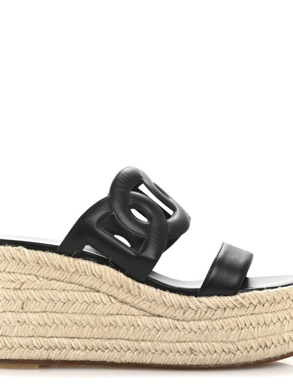 Hermes Espadrille Wedge