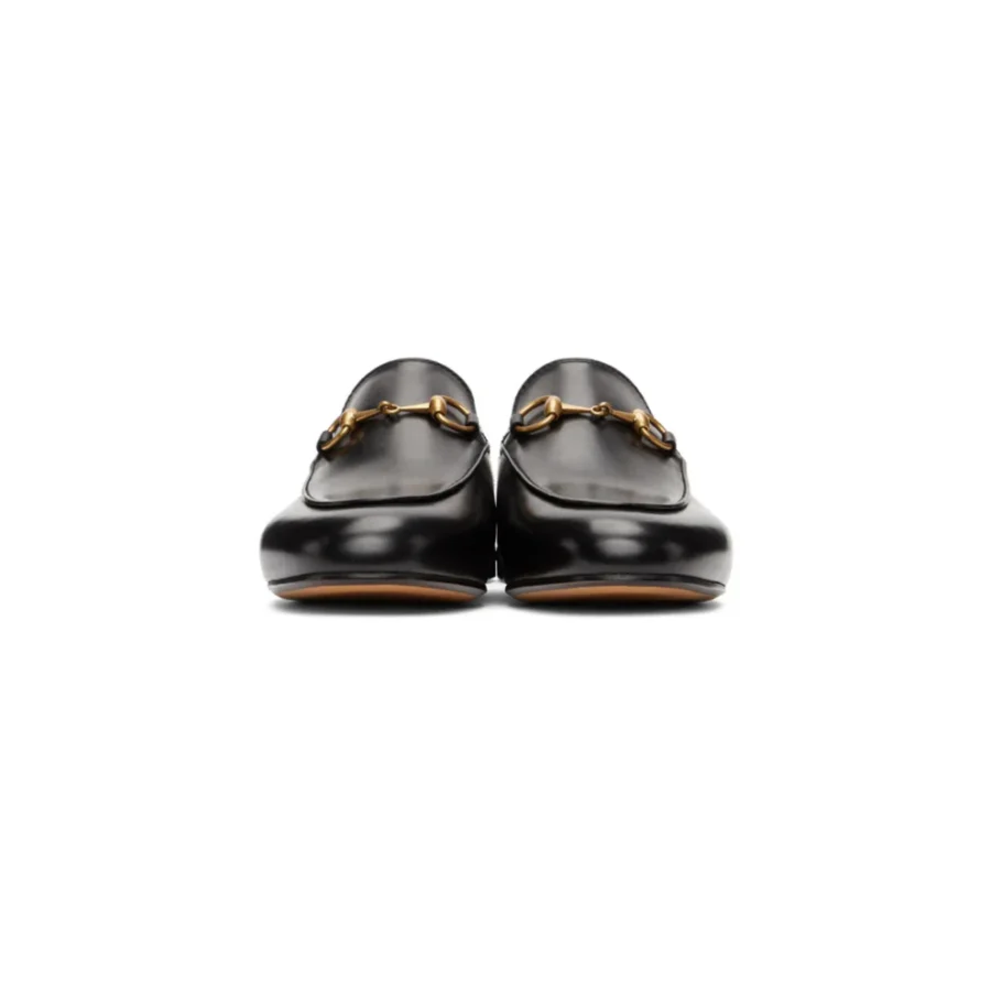 ⁦GUCCI Black Classic Loafers⁩ – תמונה ⁦5⁩