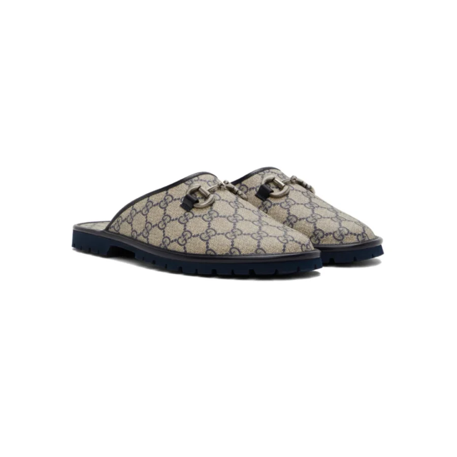 ⁦GUCCI Beige GG Loafers⁩ – תמונה ⁦5⁩