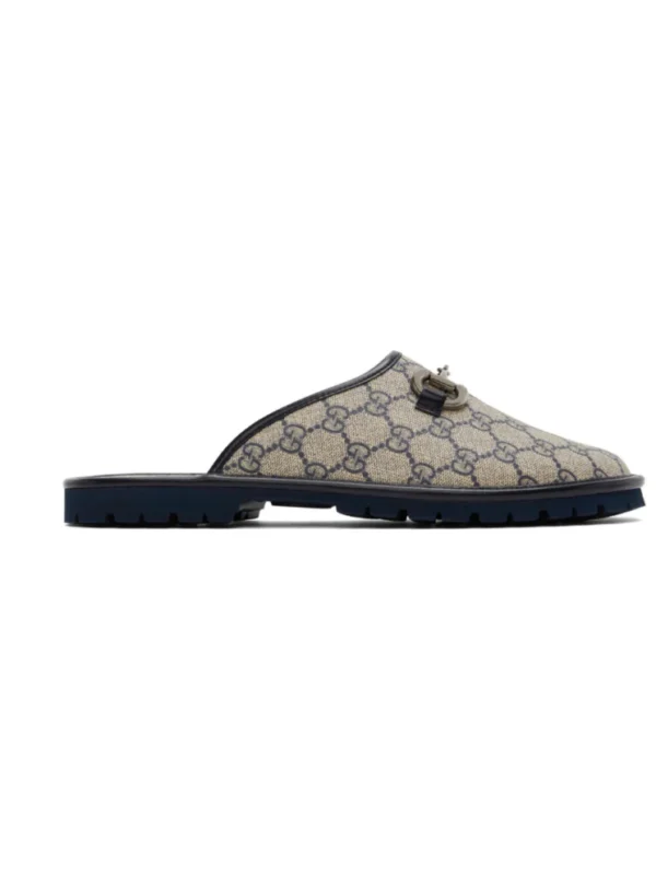 GUCCI Beige GG Loafers