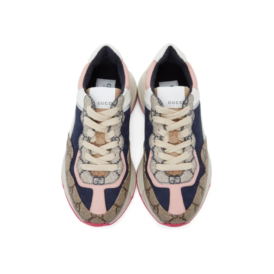 ⁦GUCCI Beige Rhyton Sneakers⁩ – תמונה ⁦2⁩