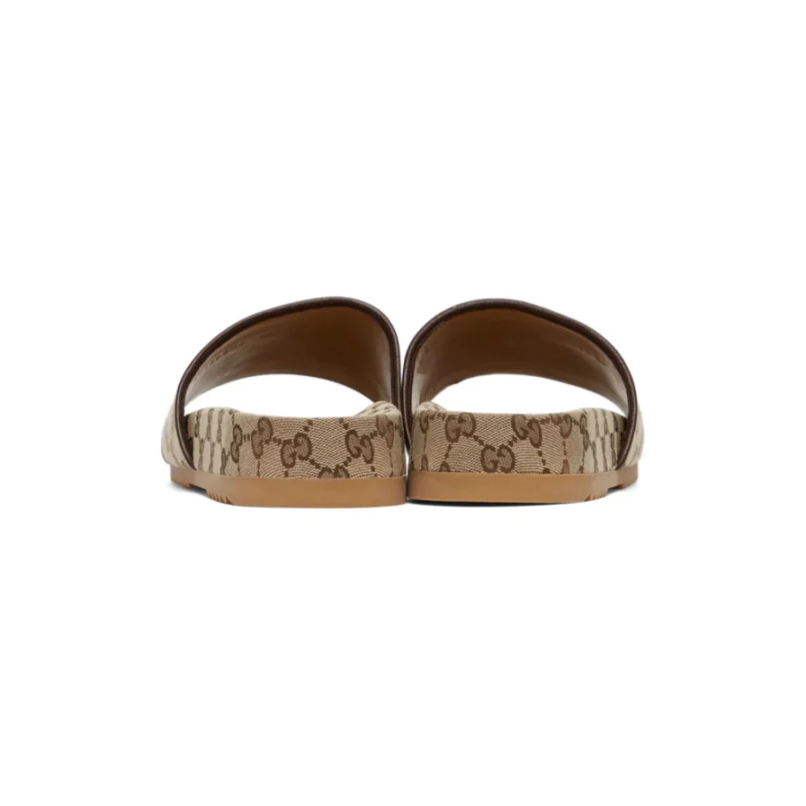 ⁦GUCCI Beige Canvas GG⁩ – תמונה ⁦3⁩