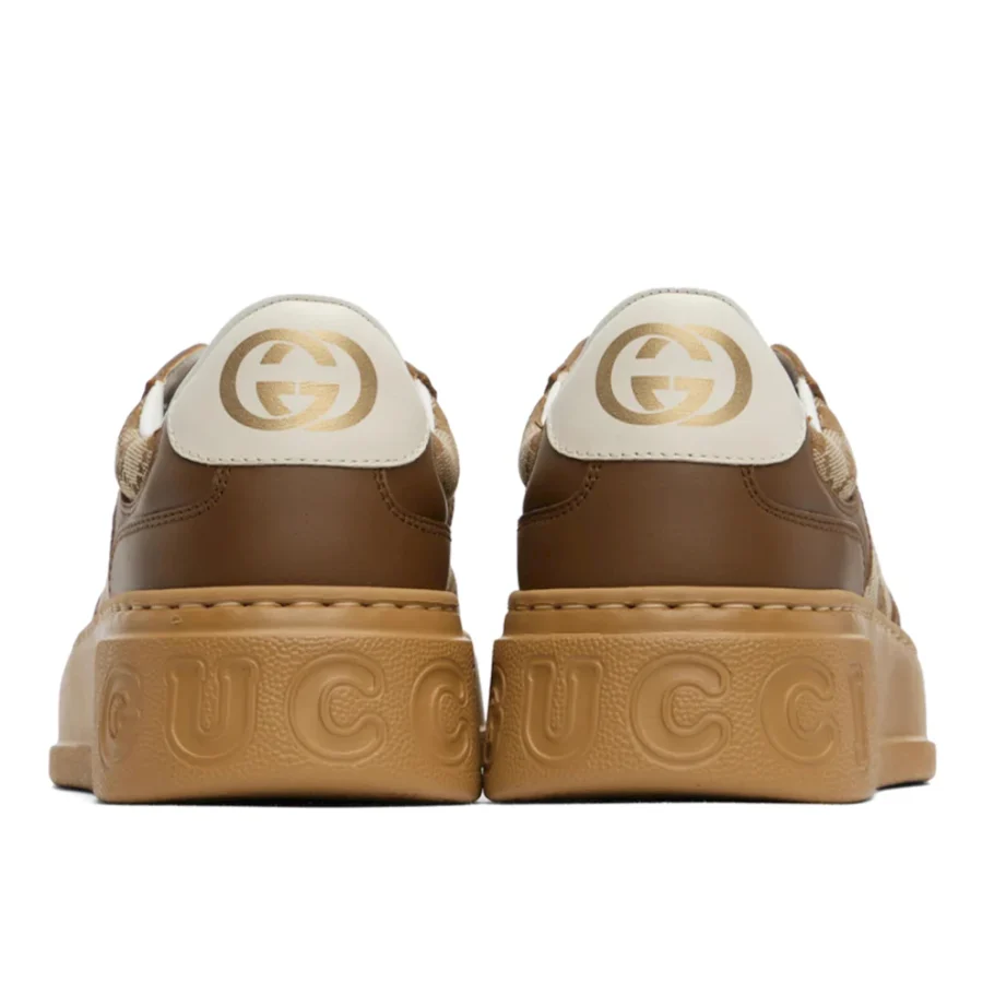 ⁦GUCCI Brown GG Sneakers⁩ – תמונה ⁦2⁩