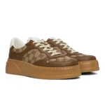 ⁦GUCCI Brown GG Sneakers⁩ – תמונה ⁦4⁩
