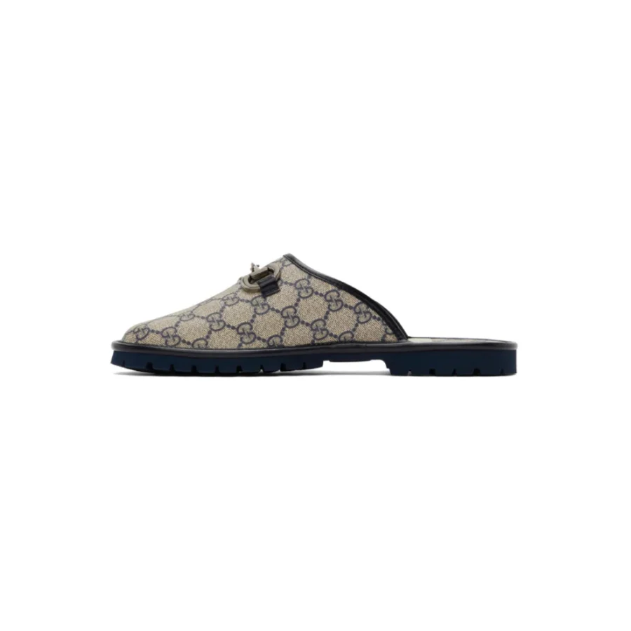 ⁦GUCCI Beige GG Loafers⁩ – תמונה ⁦4⁩