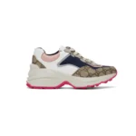 GUCCI Beige Rhyton Sneakers