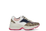 ⁦GUCCI Beige Rhyton Sneakers⁩ – תמונה ⁦7⁩