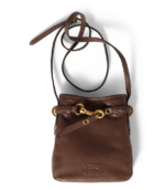 ⁦MIU MIU Nappa Leather Pouch⁩ – תמונה ⁦6⁩
