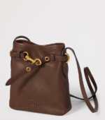 ⁦MIU MIU Nappa Leather Pouch⁩ – תמונה ⁦7⁩