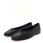 ⁦Chanel Cap Toe Black Ballet Flat⁩ – תמונה ⁦3⁩