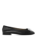 Chanel Cap Toe Black Ballet Flat