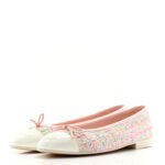 ⁦Chanel Light Pink Multicolor Ballet Flat⁩ – תמונה ⁦4⁩