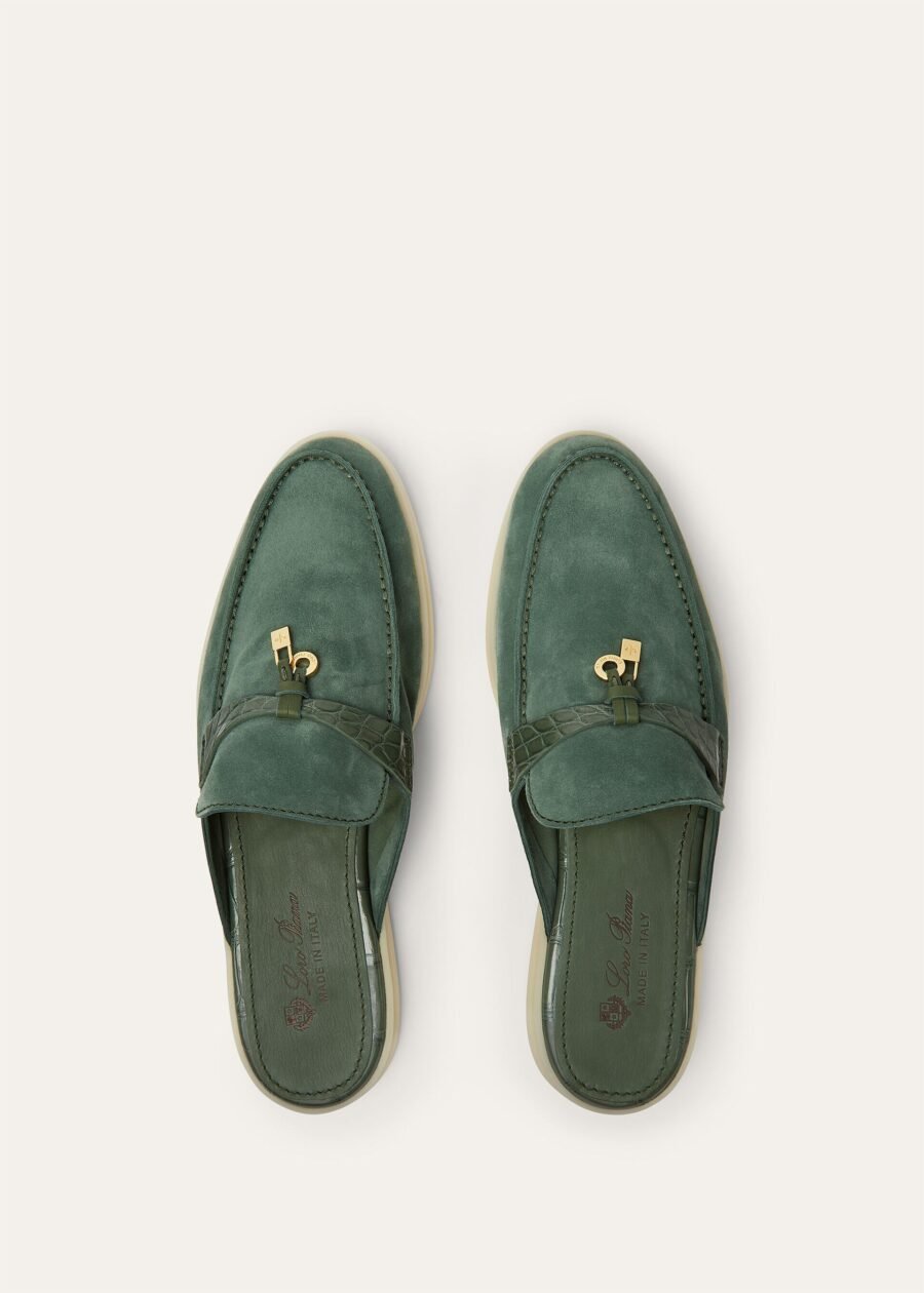 ⁦Charms Walk Babouche Loafer Green Lagoon⁩ – תמונה ⁦3⁩