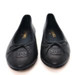 ⁦Chanel Cap Toe Black Ballet Flat⁩ – תמונה ⁦4⁩