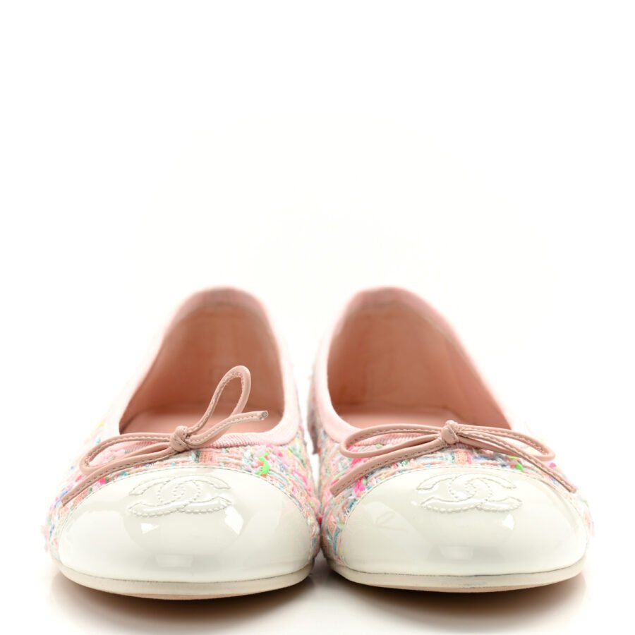 ⁦Chanel Light Pink Multicolor Ballet Flat⁩ – תמונה ⁦5⁩
