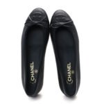 ⁦Chanel Cap Toe Black Ballet Flat⁩ – תמונה ⁦5⁩