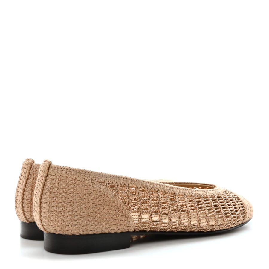 ⁦Chanel Dark Beige Ballet Flat⁩ – תמונה ⁦2⁩