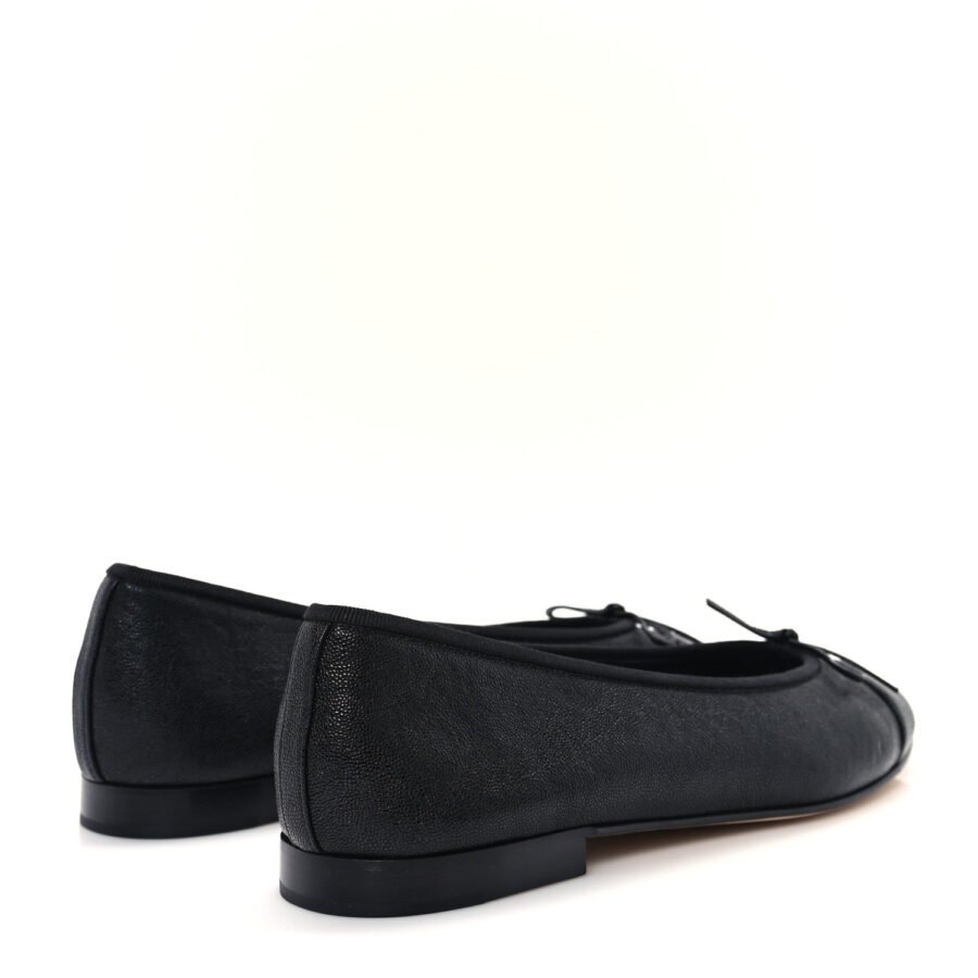 ⁦Chanel Cap Toe Black Ballet Flat⁩ – תמונה ⁦2⁩
