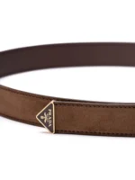PRADA logo-buckle leather belt – תמונה 2
