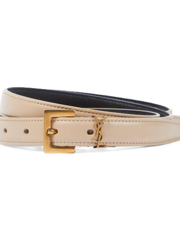 Saint Laurent Slim Cassandre Belt