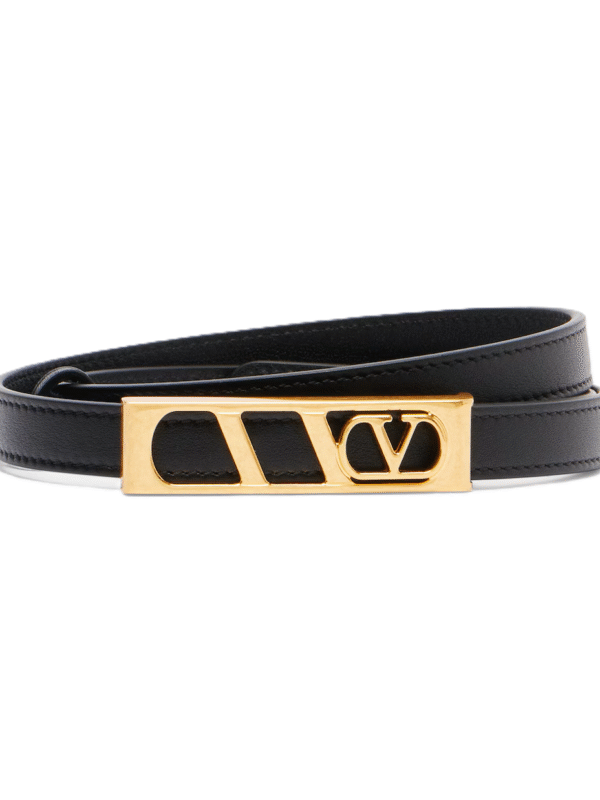 Valentino Garavani VLogo leather belt