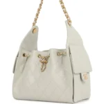 ⁦Chanel Small 25 Hobo Bag Light Grey Caviar⁩ – תמונה ⁦2⁩