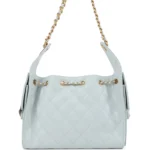 ⁦Chanel Small 25 Hobo Bag Light Blue⁩ – תמונה ⁦6⁩